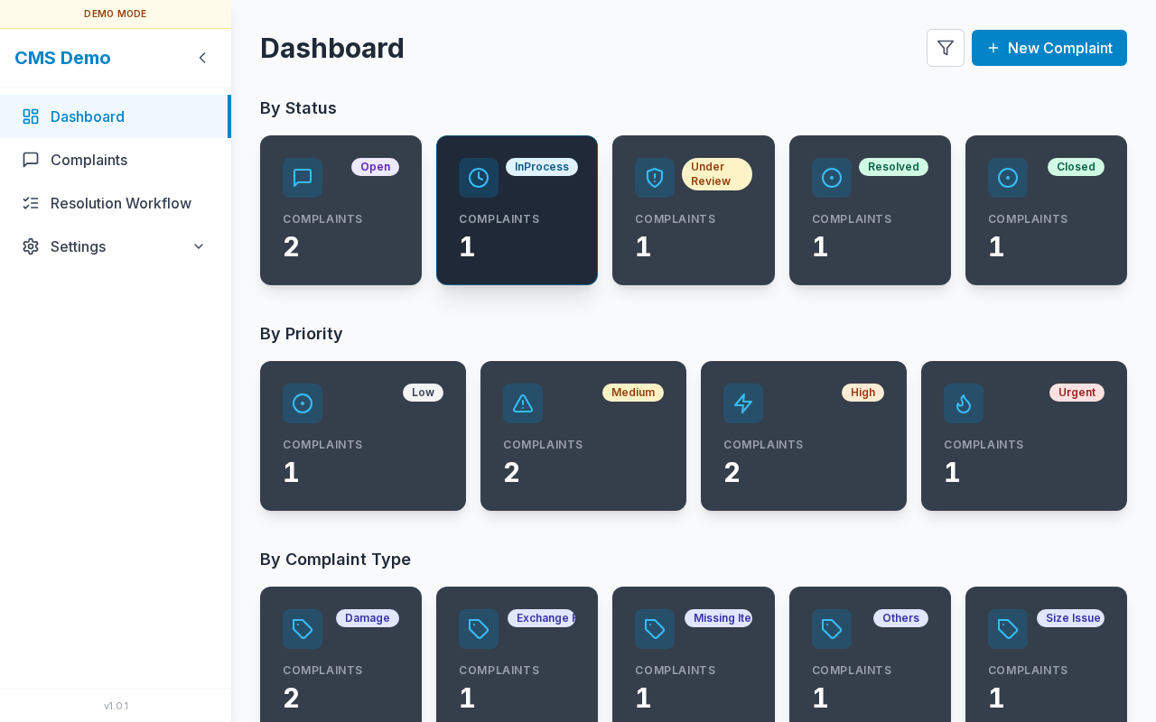 Dashboard