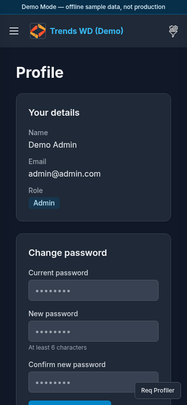 Mobile Profile