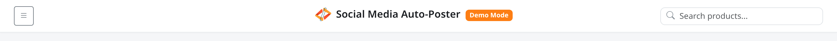 Top navbar